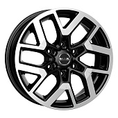 MAK Gravel 6.5x16 6*120 ET50 DIA74.5 Black Mirror